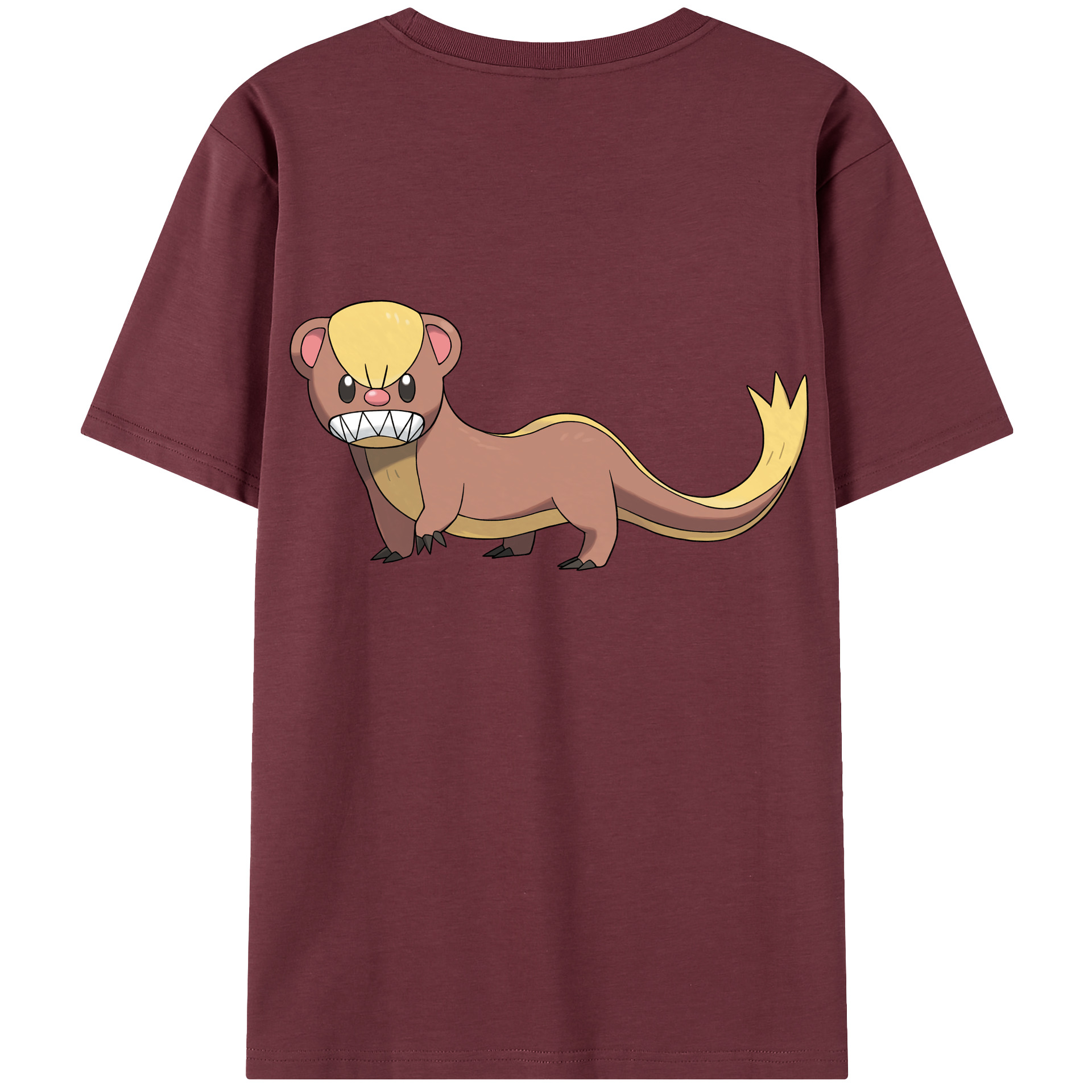 （画像用） ポケットモンスター Pokémon 綿100％半袖Tシャツ（背面プリント）